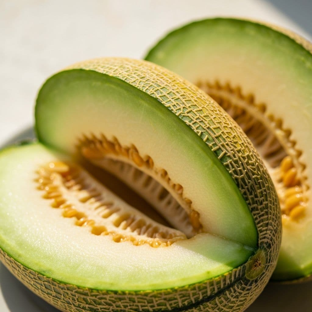 Fresh galia melon