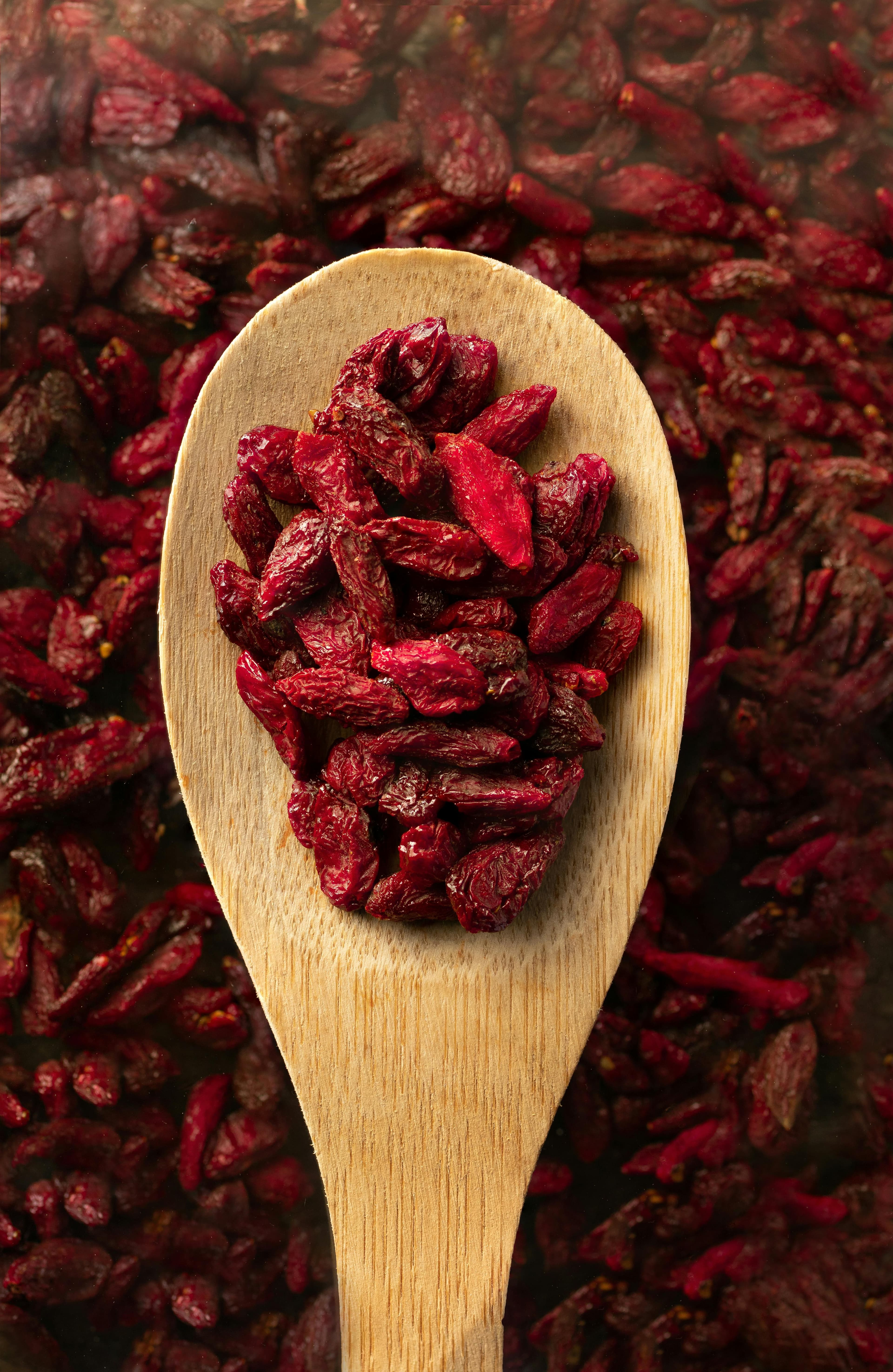Dried goji berries superfood