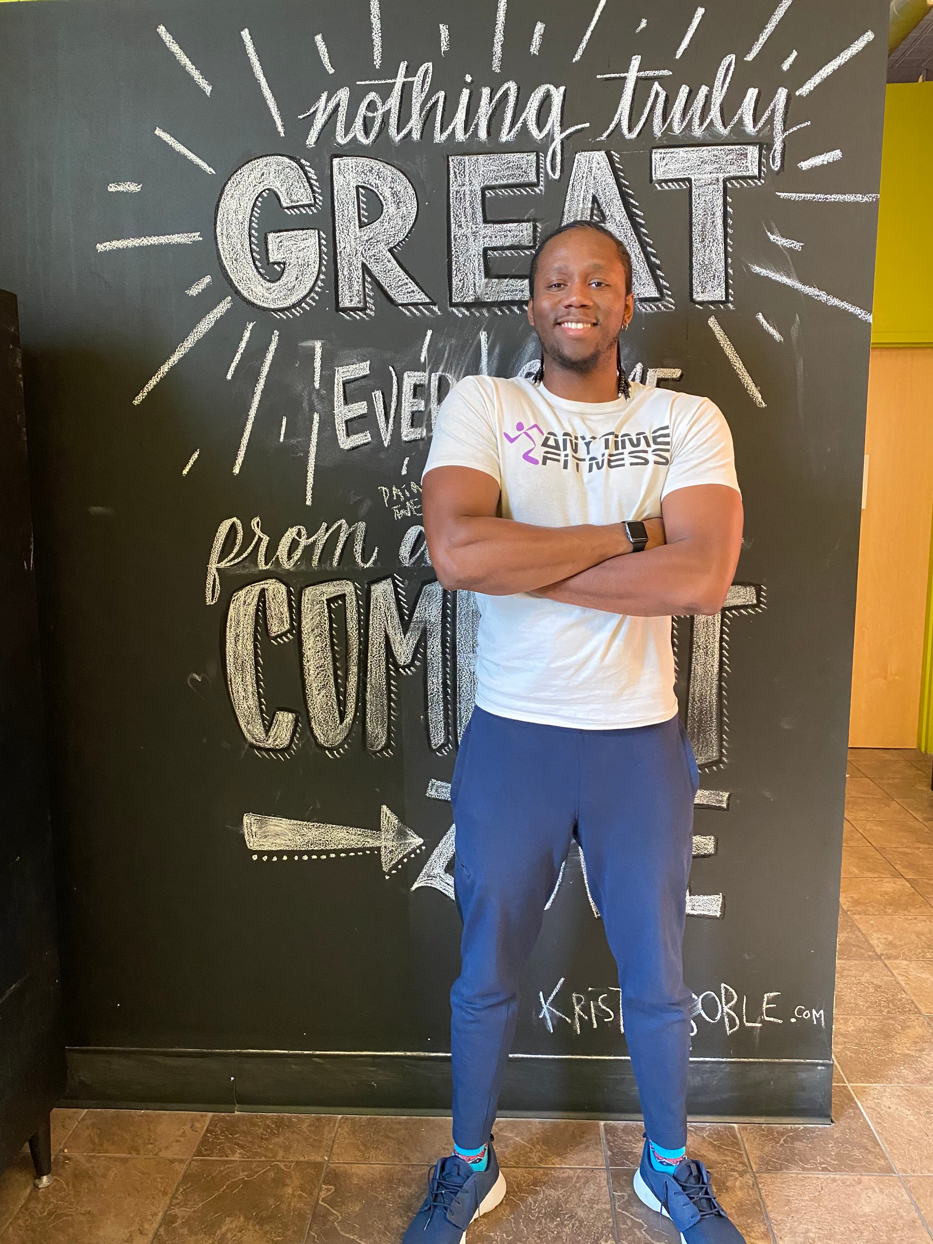 Eric Johnson at Anytime Fitness