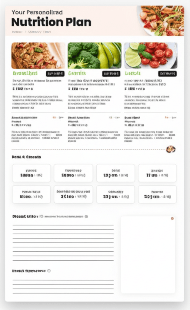 AI-powered meal planning